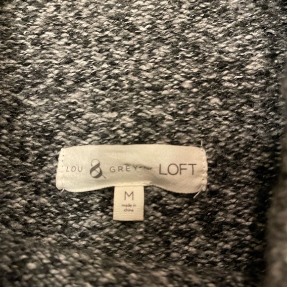 Lou & Grey Knit Drawstring Sweater Size M - Picture 2 of 4